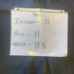 Dana Buchman  slacks trousers pants women’s  14 blue/gray denim look zip hook Photo 4