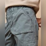 American Eagle AE Snappy Stretch Baggy Cargo Utility Jogger in Turquoise Water Size 0 Short Photo 5