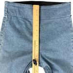 Show Me Your Mumu  Blue Austin Pull On Flare Raw Fray Hem Jeans Agua Fria Size M Photo 4