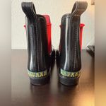 Ralph Lauren Lauren  Black and Red Winter Rain Boots Photo 4