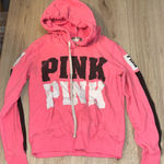 PINK - Victoria's Secret  Pink Black white Hoodie sweater hooded sweatshirt Photo 0