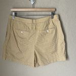 Tory Burch  yellow striped cotton shorts Photo 6
