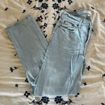 Abercrombie & Fitch curve love mid rise 90s straight jeans Photo 7