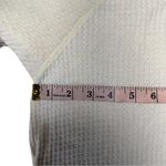 Free People Diamond Dozen Waffle Knit Thermal Long Sleeve Colorblock Top Small Photo 3