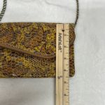 HOBO International Snakeskin Crossbody/ wristlet Bag Brown Photo 10