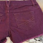 Aeropostale Blackberry Wine Cut-Off Shorts Photo 3
