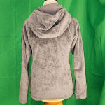 Burton  Womens Gray Plush‎ Fleece Full Zip Hoodie Jacket Small Photo 1