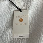 Shade & Shore Black tropical Halter Tankini Top sz 36B push-up NWT Photo 4