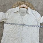 Royal Robbins  Expedition III 3/4 Sleeve Shirt Outdoor UPF 40+ White Print XS Photo 13