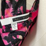 Tracy Reese Sleeveless Printed Midi Dress Hot Pink Floral Silk Ruffle 4 $398 Photo 9