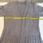 Jason Maxwell  Gray Open Front Cardigan Sweater Women’s Size Large Soft casual Photo 6