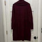 Loft  Plus Rich Burgundy Turtle Neck Sweater Dress - Size 16/18 Photo 9