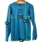 Storm Creek Shirt Jackson Hole Wyoming Blue Long Sleeve Large Photo 7