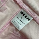 NWT SER.O.YA Zuri Denim Skirt in Bleach Pink Size 27 Photo 9