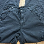 American Eagle Super High Rise Baggy Wide Leg Pants Black Size 4 Regular Photo 0