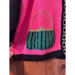 Storybook Knits Fashonista Cardigan fun cute grandmacore 1X Pink Photo 4