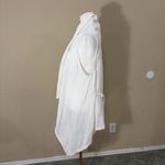 Bryn Walker  White Linen Asymmetrical Vest Womens Boho Coastal Fairy Photo 1