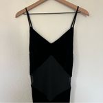 Reformation NWT Melvina Velvet Maxi Dress in Black Photo 6