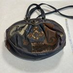 Nas Alentino Vintage Patchwork Style Crossbody Bag Iconic 80’s Faux Leather Black Photo 14