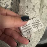 LuLaRoe White Lace Joy Open Front Duster Length Vest Women's Size Large / 14 -16 Photo 6