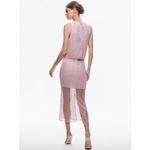 Alice + Olivia Maeve Crystal-Embellished Midi Skirt pink size 12 Photo 3