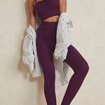 Free People Morning Light Cableknit Leggings in Wine Photo 0