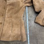 wilson's leather Vintage Wilson’s Genuine leather maxima brown blazer collared jacket Photo 4