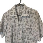 Cabin creek Vintage 90s Women's Size Large Novelty Floral Daisy Button Up Photo 1