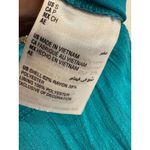 JM Collection ‎ Palazzo Pants Wide Leg Smocked Waist Teal Blue Size S Photo 3