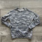 Athleta  Balance Grey Camouflage Activewear Pullover Sweatshirt Size XS. Photo 1