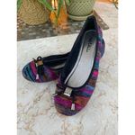 Solid & Striped No Call multi color striped size 8.5 womens flats Photo 2