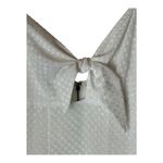 Alice + Olivia  Dress Women 0 White Tie Front Roe Fit & Flare Slip Babydoll Mini‎ Photo 5