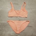 Vitamin A 💕💕 Bikini Sienna Top + Luciana Bottom 12 D XL Nectar Refresh Rib NWT Photo 9