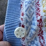 CAbi Siesta Poncho Sweater With Fringe Tassels Photo 5