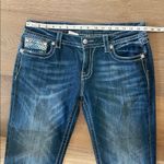 Miss Me  Signature Cuffed Capri Jeans Size 32 Photo 3