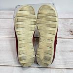 Ecco Cayla Burgundy Wine Genuine Leather Lace Up Sneakers Red Size 8.5 Photo 10