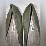 American Eagle Vintage Women’s Suede Green Moccasin Buckle Loafers-Size 9 Photo 8