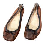 Christian Louboutin Mamadrague Snake Embossed Leather Ballet Flats Size 38.5 8 Photo 0