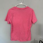 Brooks Brothers NWT 346 Bobbie Brooks Ruffle Neckline Rounded V-Neck Tee Shirt Women's Size Large Photo 6