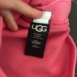 UGG NWT  PETRIA SHERPA SHORTS WOMENS PINK COZY FUZZY POCKETS SIDE SLIT / M Photo 3