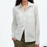 Madewell NWT Utility-Pocket Button-Up Shirt size 00 Photo 1