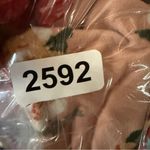 Chic Floral Midi Dress in Rose and Beige Pink Size undefined Photo 3