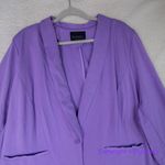 Eloquii New!  purple‎ one button blazer women size 28 Photo 1