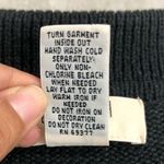 Bechamel women’s xl holiday button up vest ugly Christmas sweater festive knit Photo 7