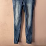 Charlotte Russe  Medium Wash Blue 3-Button High Rise Jeans Size 2 EUC Photo 7