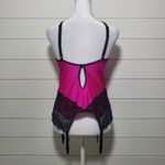 The Collection Escante Womens Black and
Pink Lace Up Corset Size L Pink Size L Photo 1
