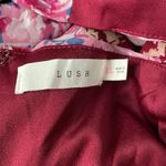 Lush Clothing Lush Galata Chiffon Floral Midi Dress Photo 7