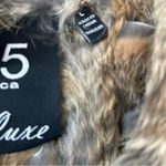 525 America classic fur vest Sz large Photo 4