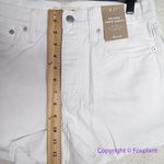 Madewell NEW  Relaxed Denim Shorts in Tile‎ White, 27 Photo 6