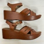 Kork-Ease  Leather Cross Strap Platform Sandals 353 Photo 7